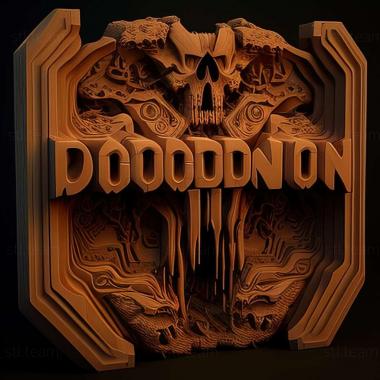 3D модель Финальная игра DOOM (STL)